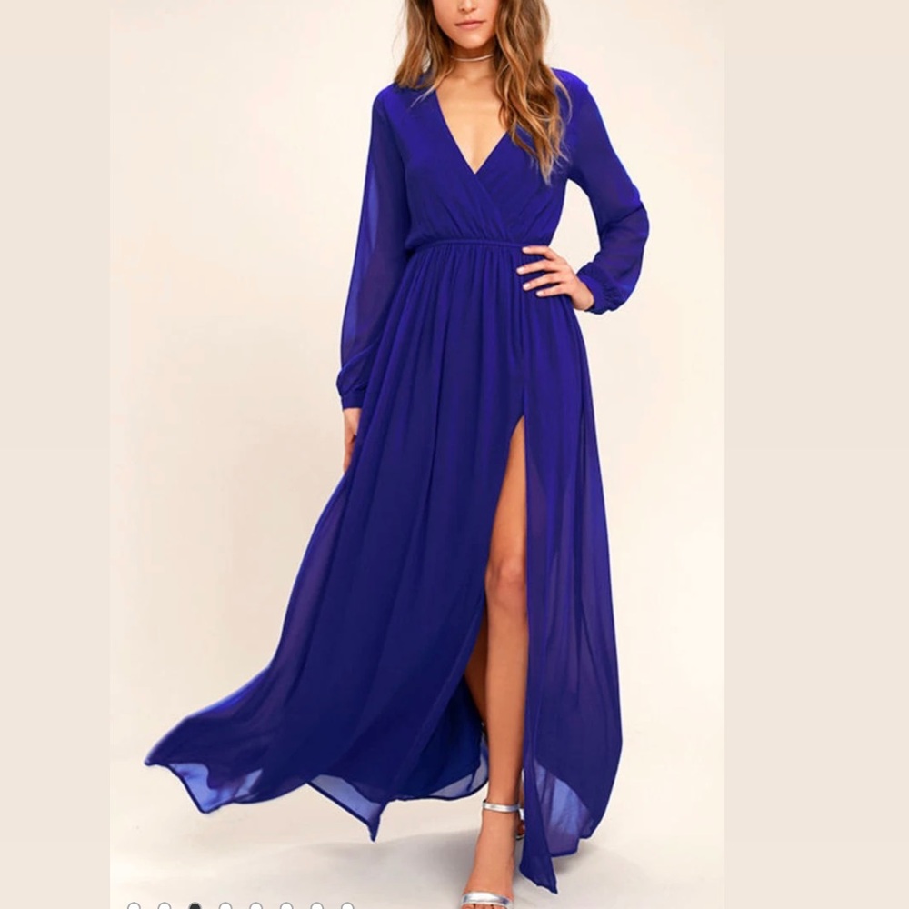 Lulus maxi dress